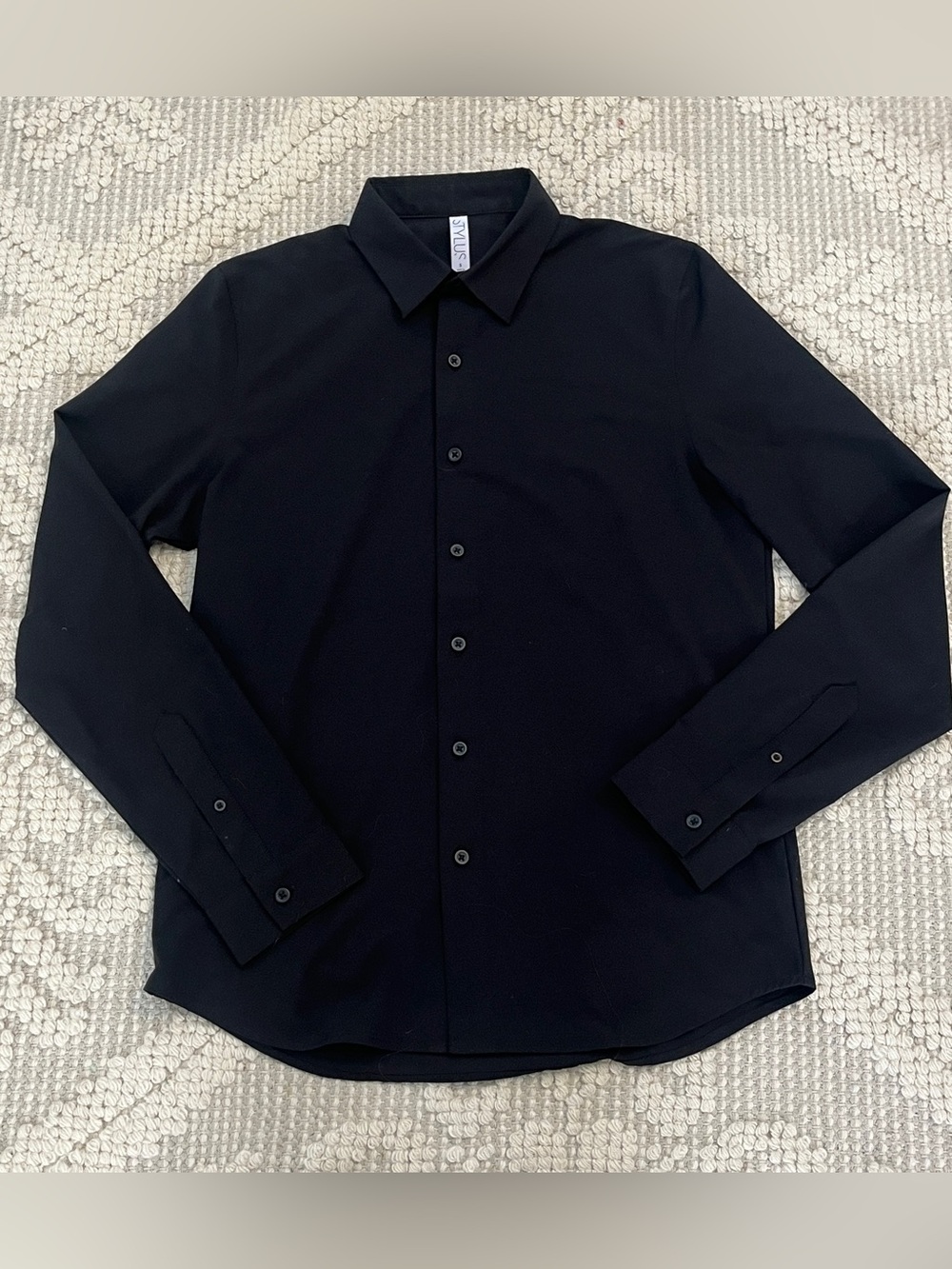 Men's Stylus Brand Button-down Dress Shirt